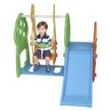 Pavlov'z Toyz Indoor/Outdoor Swing and Slide Playground, Multi Color