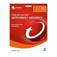 Trend Micro Antivirus 1 PC for 1 Year | SanienTech