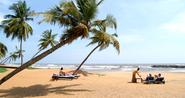 Relaxing on Negombo Beach
