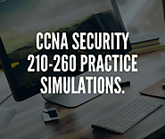 What is CCNA Security 210-260 Practice Simulations? Where is it available for download and how does it work?