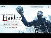 Haider Official Trailer | Shahid Kapoor, Shraddha Kapoor | 2 Oct. 2014