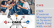 CMS (Content Management System) Made Easy with social media agency