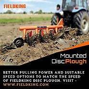Disc Plough | Mounted Disc Plough | Fieldking Agricultural Machinery