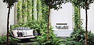 120 Small Courtyard Garden with Seating Area Design - Rockindeco