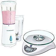Hamilton Beach Single-Serve Blender and Biggest Loser Food Scale Value Bundle - Kitchen Things