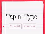 TinyTap Tap n' Type - Tutorial & Inspiration