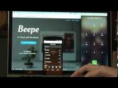 Demo: Beepe, an original app built in Famo.us