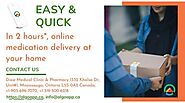 Now get easy and quick online medication delivery at your home