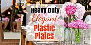 Heavy Duty Elegant Plastic Plates - Best Brands 2017 - Finderists