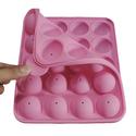20 Silicone Tray Pop Cake Stick Mould Lollipop Party Cupcake Baking Mold
