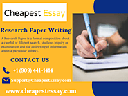 Research Paper Writing | Research Papers Online