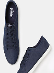 Buy Roadster Men Navy Blue Sneakers - Casual Shoes for Men 2038495 | Myntra