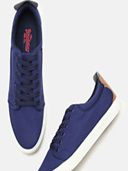 Buy Roadster Men Blue Sneakers - Casual Shoes for Men 5841905 | Myntra