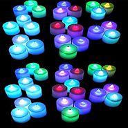 TrendShop Multi Color LED C Candle (Multicolor, Pack of 24) Candle Price in India - Buy TrendShop Multi Color LED C C...