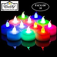 Ein Sof ES-Multi-LED-TLITES Candle Price in India - Buy Ein Sof ES-Multi-LED-TLITES Candle online at Flipkart.com