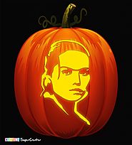 Rey Pumpkin Carving Stencil