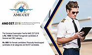 Aerospace Engineering Admission Process - AME CET India