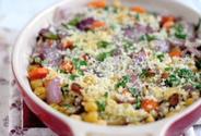 Chickpea Cassoulet with Roasted Vegetables