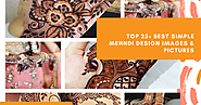 Best 25+ Simple Mehndi Design Images Pictures