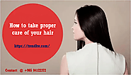 Website at https://trendkw.doodlekit.com/blog/entry/6265678/how-to-take-proper-care-of-your-hairs