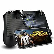Allnice Mobile Game Controller L1R1 PUBG Mobile Game Trigger with Cooling Fan and 4000 mAh Power Bank for 4.0-6.4inch...