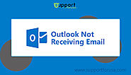 Outlook not receiving email