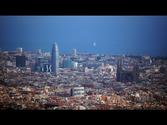 BARCELONA , CATALONIA , SPAIN - A WALKING TRAVEL TOUR - HD 1080P