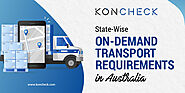 What are the State-Wise On-Demand Transport requirements in Australia?