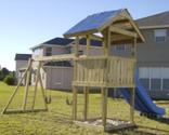 How to Build Outdoor Wooden Playground For Kids - Equipment & Design
