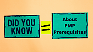 Did you know about PMP Prerequisites | ISEL GLOBAL