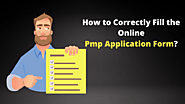 How to Correctly Fill the Online Pmp Application Form | ISEL GLOBAL