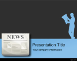 Press Release PowerPoint Template | Free Powerpoint Templates