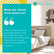 Here's Robert to talk about what Clean to Please is all about! ✨