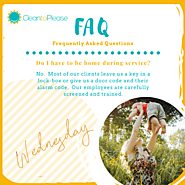 If you need a quality cleaning company that's fully insured and bonded, then Clean to Please is here for you. ✨