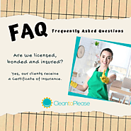 Here's what you need to know when you hire Clean to Please. ✨