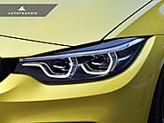 AutoTecknic Carbon Fiber Headlight Covers - F32/ F36 4-Series | F80 M3 | F82/ F83 M4 | AutoTecknic USA