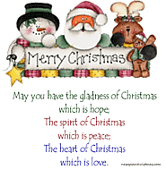 Merry Christmas Poems For Kids, Preschoolers & Friends