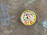 Sidewalk Chalk Obstacle Course - a Fun Summer Activity For Toddlers & Preschoolers - Toot's Mom is Tired