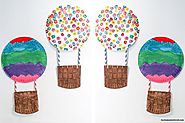 Paper Plate Hot Air Balloon Craft for Toddlers & Preschoolers - Toot's Mom is Tired
