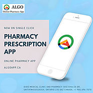 Get you pharmacy prescription app now on single click
