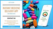 Get your instant medicine delivery app on one click