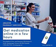 Amazing pharmacy services get medication to deliver in a few hours.
