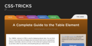 A Complete Guide to the Table Element | CSS-Tricks