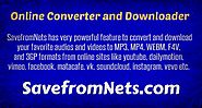 Online Converter and Downloader - SavefromNets.com