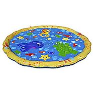 Banzai 54in-Diameter Sprinkle and Splash Play Mat (Ages 1 1/2 and up)