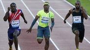 Gatlin beats returning Gay in 100m