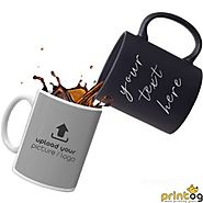 Buy Unique Personalized and Customized Black Mug Online @ PrinTOG