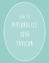 Design 101: Personalize your Favicon " Sycamore Street Press