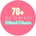 70+ monthly topic ideas for any blogging editorial calendar.