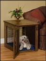 Chew Proof Wooden Dog Crate Oak (with images) · gshepador